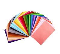 40 Feuilles De Tissu En Feutre De 8x12 Pouces, 40 Couleurs Assorties, Utilisées Pour La Couture Et Le Bricolage, Artisanat, Décoration De Noël