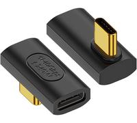40 Gbit/S Usb4 Type C 240 W Données D'Alimentation 8 K Vidéo Mâle Vers Femelle Rallonge Faible Profil Adaptateur Coudé Gauche Droite Pour Téléphone Ns Ordinateur Portable[Z1391]