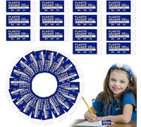 40 Gommes 2b,Gomme Douce,Gomme Blanche Durable En Plastique,Mini-Gomme Enfants,Set De Gommes Pour L'école,Le Bureau,La Salle De Croquis,La Peinture Artistique