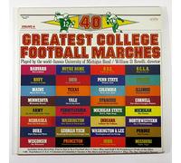 40 Greatest College Football Marches: Played By The World-Famous University of Michigan Band / William D. Revelli, Director