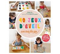Margot Alla – 40 jeux d'éveil : Avec trois fois rien ! – Broché – Larousse