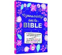 40 jours créatifs avec la Bible - Collectif - Bibli'o - relié - Document jeunesse