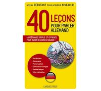 40 leçons pour parler allemand