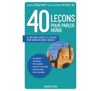 40 leçons pour parler arabe - Boutros Hallaq - Pocket - Poche - Méthode de langue