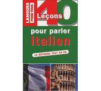 40 LECONS POUR PARLER ITALIEN (ancienne édition)