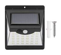 40 LED Lampe Solaire Extérieure Détection Automatique Arrêt Automatique pour Cour