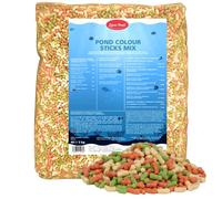 40 litres (3 kg) Lyra Pond® Pond Colour Sticks Koi Mix nourriture pour poissons de bassin