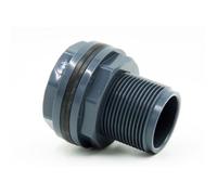 jardiboutique - ø 40 mm - 2 pouce, Traversée de paroi en PVC.