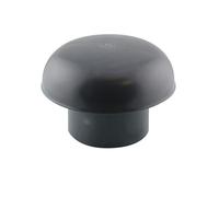 jardiboutique - ø 40 mm Chapeau de ventilation couleur ardoise.
