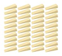 40 Morceaux De Coins En Bois Triangulaires, Accessoires De Meubles, Coussinets De Meubles Ainsi Que Les Portes Et Les Blocs De Bois D'Installation De Fenêtres.