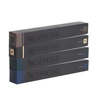 40 Nespresso mélange (10 x Kazaar, 10 x Dharkan, 10 x Ristretto, 10 x Roma)