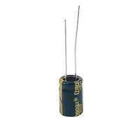 40 Pcs 1000uF 6.3V 105 Celsius Condensateurs electrolytiques radiaux Vert fonce de la dimension 8x12mm