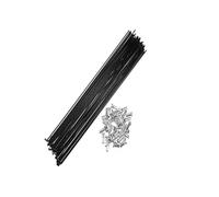 40 Pcs 14G foyBicycle Spokes & Nipples Set - 260/278/286/292/297/300mm Steel Spokes - Universal Wheel Spokes for Mountain Bike, Road Bike & City Cycles - Complete Wheel Repair Kit(40 Pcs 292mm)