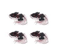 40 PCS Commutateur Marche / Arret pour 2 X 3V CR2032 Batterie de Bouton Boitier de Batterie pour LED