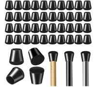40 Pcs Embout Pied de Chaise, Patin de Chaise Élastique Protection Pied Chaise en Feutre Tampon de Chaise pour Protéger Les Pieds
