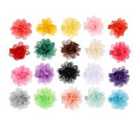40 Pcs Pince à Cheveux Fleur Artificielle Pour Enfants - Clips Floraux ColoréS Pour Tenues De FêTe Et Jeux - Cheveux Fleur Artificielle