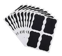 40 Pcs Tableau Noir Artisanat Cuisine Pot De Bonbon Organisateur Étiquette Ardoise Autocollants Qualité Stable Durable et agréable