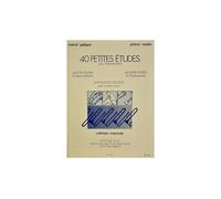 40 petites études pour trombone ténor - marcel galiegue et jérôme naulais