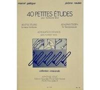 Galiegue M. & Naulais J. - 40 Petites Etudes - Trombone