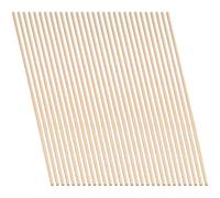 40 Pièces Bâtons Carrés en Bois Balsa 30cm pour Loisirs Créatifs