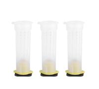 40 Pièces Boîte à Abeilles de Protection Anti-morsure Pratique | Accessoire D’apiculture en Plastique, Usage pour Élevage des Reines, Protection Utile, Format Simple