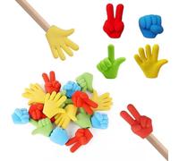 40 Pièces Capuchon de Crayon，Capuchon De Crayon Gomme，pour étudiants, enseignants, fournitures scolaires.