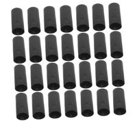 40 Pièces Capuchon Thermorétractable pour Câble 10mm X 30mm Noir