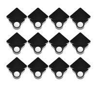 40 Pièces Clip pour Meuble à Chaussures, Bouton | Clou ni Colle, Fentes Verrouillables dans Quatre Directions, Entretien Facile, pour Armoire et Casier