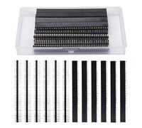 40 Pièces Connecteur Mâle et Femelle à 40 Broches 2.54 mm Unique Rangée,Mâle et Femelle Pin Header Socket Connecteur,pour Arduino Prototype Shield