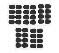 40 pièces coussinets d'embouchure, coussin d'embouchure de saxophone alto ténor et clarinette patchs en silicone coussinets coussins pour musiciens débutants (0,8 mm)