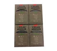 40 pièces Dbx1 industriel Aiguille Assortiment de 16 x 257 (tailles 12,14,16 et 18) 10 pièces par taille