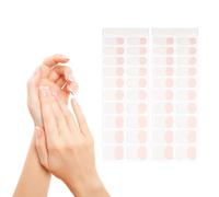 40 Pièces De Feuilles D'Ongles, Patchs D'Art D'Ongle, Feuilles D'Ongles Durcies Aux Uv, Autocollants D'Ongles Autocollants, Patchs D'Ongles Doux En Gel, Accessoires D'Art D'Ongles Diy