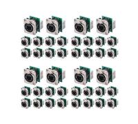 40 Pièces de Prise de Châssis Ethercon Rj45, Connecteur Traversant Ethercon NE8FDP, Prise de Montage sur Panneau RJ45 Cat5 Série D