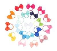 40 Pièces Élastique à Cheveux Pour Enfants Bandes Clavins De Cheveux Pour Les Bébés Filles Élastiques à Cheveux Bébé Bonjour Arcs Cravates Enfant En Âge Sangle De Fil