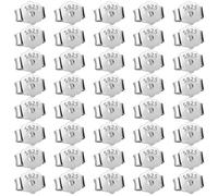 40 Pièces Fermoirs De Boucles D'oreilles Argent,Fermoir Boucle D'oreille Argent,Fermoirs Boucle D'oreille Attache Boucle D'oreille En Argent 925,Verrouillage D'oreille Sécurisé Argent,Papillon