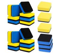 40 Pièces Gomme Magnétique Carrée, Mini EVA Feutre | Nettoyage, pour École et ormat Compact 2x2 Pouces, Fournitures Pratiques pour Élèves