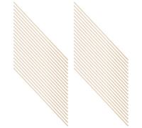 40 Pièces Lattes de Bois Balsa Non Finies 30cm