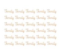 40 Pièces Lettre en Bois Décorative pour Garçon et Filles | Panneau Suspendu Inachevé, Style Créatif Délicat, Bois Beige, Usage Décoratif Pratique