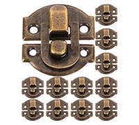 40 Pièces Loquet à Moraillon en Métal Style Vintage Rétro | Installation Facile et Montage Rapide, pour Restaurateurs D'antiquités et Menuisiers, Design Élégant et Détails Soignés