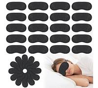 40 Pièces Masque de Nuit, Masque pour les Yeux Doux pour Bloquer le Soleil et la Lumière lorsque vous Dormez, Pack Individuel Masques de Sommeil pour Voyage, Avion, Hôtel, Fête