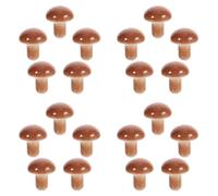 40 Pièces Mini Champignon Artificiel en Écume Finition Réaliste | Accessoires pour Café, Hobby Créatif, Utilisation Flexible en Terrarium Mousse et Plantes Succulentes