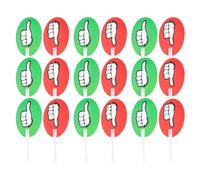 40 Pièces Pagaies de Vote pour Classe Vertes et Rouges | Plastique, Application Polyvalente, Vote Rapide, Engagement Accru, pour Élèves et Professeurs
