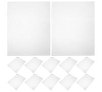 40 Pièces Pages de Rangement PVC à 4 Trous, 3 Poches, Double Face | Feuilles A4 pour Classeur, Visibilité Nette, Protection L’humidité, pour Timbres et Billets