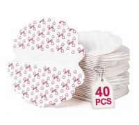 40 pièces Patch Anti Transpiration Jetable, Coussinet Anti Transpirant Aisselles, Patch Protège Aisselles Invisible et Confortable, Femmes et Hommes, Évite les Taches de Transpiration