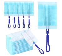 40 Pièces Plumeau Poussiere Recharge Kit, Duster Recharges Dépoussiérantes, Recharges de Plumeau avec Poignée, pour Nettoyer La Poussière La Saleté