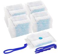 40 Pièces Recharge Kit pour Swiffer Plumeau Poussiere Duster Attrape Poussiere Plumeaux à Poussière avec 2 Poignée pour Nettoyer La Poussière La Saleté Les Poils Plumeau Poussiere
