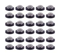 40 Pièces Rondelle en Caoutchouc Filtre Inox pour Pommeau | Joint Noir 2/3 Pouces, Retient Particules et Petits Cailloux, Limite L’obstruction Buse