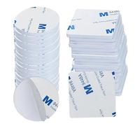 40 Pièces Scotch Double Face Extra Fort, Adhesif Double Face Extra Fort Mousse, Ruban Adhésif Double Face Pour Intérieur et Extérieur, Étanche, Ruban de Montage, Mousse PE (4x4 & 3x3cm)
