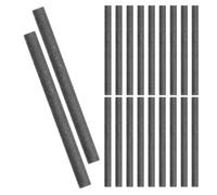 40 Pièces Tige de Graphite Conductrice Noire Cylindrique | Carbone et Graphite, Surface Lisse sans Bavure, pour Cellules Batterie et Recherches Électroniques
