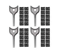 40 PièCes USB Dust Plug Charger Port Cover Cap USB Security Lock Universal Dustproof Protector PC Notebook Laptop